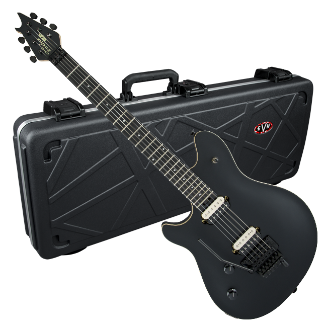 EVH Wolfgang Special Left Handed - Stealth Black with EVH