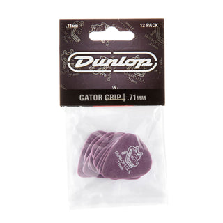 Dunlop 417P071 Gator Grip Pick 0.71mm (12-Pack)