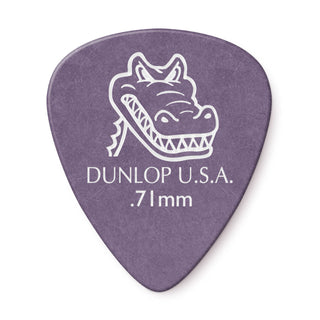 Dunlop 417P071 Gator Grip Pick 0.71mm (12-Pack)