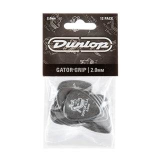 Dunlop 417P200 Gator Grip Pick 2.0mm (12-Pack)