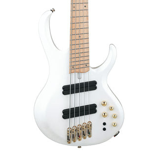 Ibanez Bass Workshop BTB605MLM 5-String Multiscale Electric Bass - Pearl White Matte