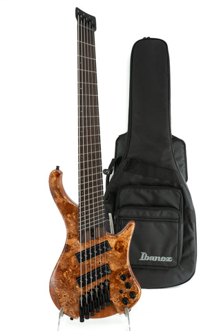 Ibanez Ergonomic Headless Bass 6-String Multiscale EHB1506MS - Antique Brown Stained Low Gloss