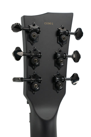 Used Dunable Asteroid DE - Matte Black Floyd Rose - Ser. C0901