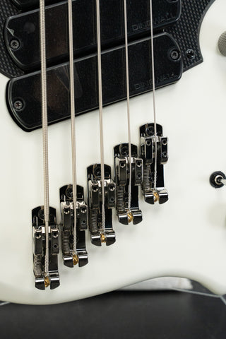 Dingwall NG3 Adam "Nolly" Getgood Signature 5 String Electric Bass - Ducati White