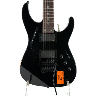 ESP KH-2 Vintage Kirk Hammett Signature - Distressed Black - Ser. E7270232