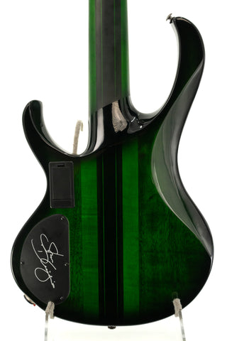 Ibanez SDGB1 Steve Di Giorgio Signature Fretless Bass - Dark Moss Burst - Ser. I231105885