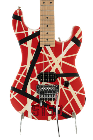 Damaged EVH 5150 Striped Series Electric Guitar