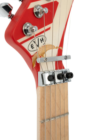 Damaged EVH 5150 Striped Series Electric Guitar