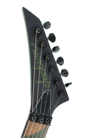 Used Jackson X Series Rhoads RRX24 - Matte Army Drab with Black Bevels - Ser. ICJ2245531