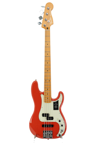 Used Fender Player Plus Precision Bass - Fiesta Red - Ser. MX23063928