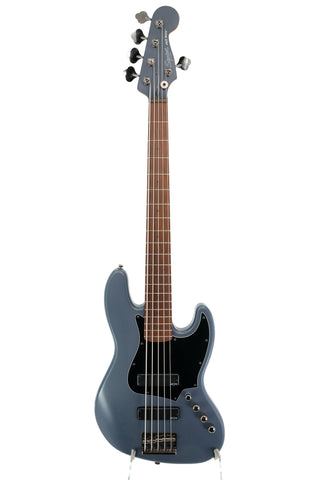 Squier FSR Contemporary Active 5 String Jazz Bass V HH - Midnight Satin - Upgraded Darkglass Preamp