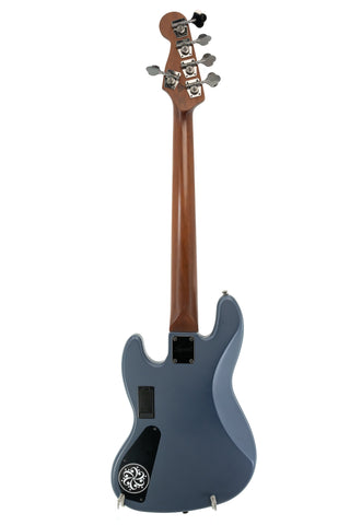 Squier FSR Contemporary Active 5 String Jazz Bass V HH - Midnight Satin - Upgraded Darkglass Preamp