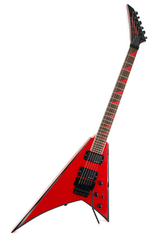 Used Jackson X Series Rhoads RRX24 - Red with Black Bevels - Ser. ICJ2055091