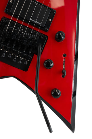 Used Jackson X Series Rhoads RRX24 - Red with Black Bevels - Ser. ICJ2055091