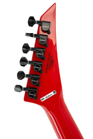 Used Jackson X Series Rhoads RRX24 - Red with Black Bevels - Ser. ICJ2055091