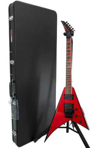 Used Jackson X Series Rhoads RRX24 - Red with Black Bevels - Ser. ICJ2055091