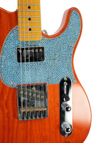 Used G&L Tribute Series ASAT Classic Bluesboy Semi-Hollow with Maple Fretboard - Clear Orange