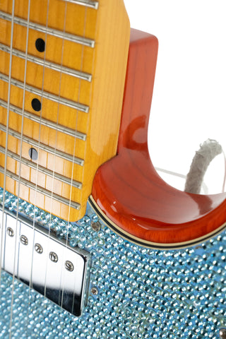 Used G&L Tribute Series ASAT Classic Bluesboy Semi-Hollow with Maple Fretboard - Clear Orange