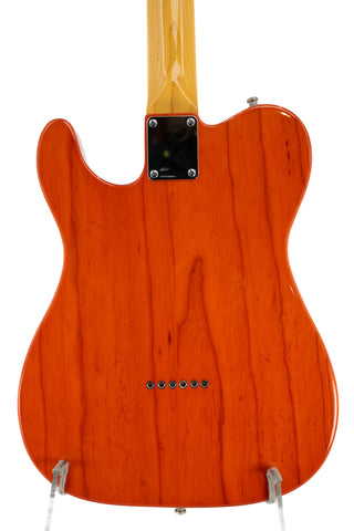 Used G&L Tribute Series ASAT Classic Bluesboy Semi-Hollow with Maple Fretboard - Clear Orange