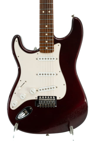 Used Fender Standard Stratocaster Left Handed 2003 - Midnight Wine