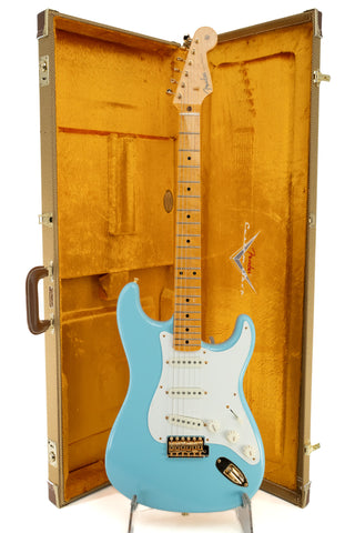 Used Fender Custom Shop '59 Reissue Stratocaster NOS Birdseye Maple Neck Gold Hardware - Daphne Blue 2023