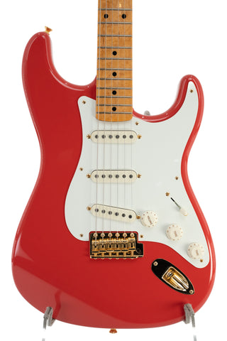 Used Fender Custom Shop '59 Reissue Stratocaster NOS Birdseye Maple Neck Gold Hardware - Fiesta Red 2022