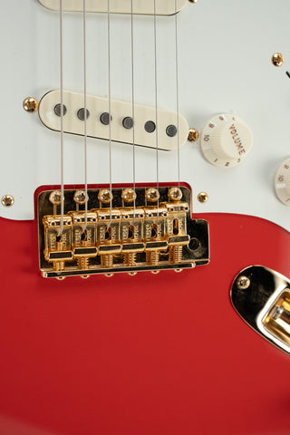 Used Fender Custom Shop '59 Reissue Stratocaster NOS Birdseye Maple Neck Gold Hardware - Fiesta Red 2022