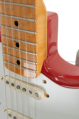 Used Fender Custom Shop '59 Reissue Stratocaster NOS Birdseye Maple Neck Gold Hardware - Fiesta Red 2022