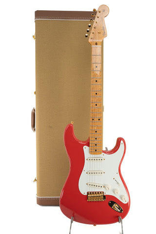 Used Fender Custom Shop '59 Reissue Stratocaster NOS Birdseye Maple Neck Gold Hardware - Fiesta Red 2022