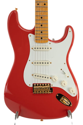 Used Fender Custom Shop '59 Reissue Stratocaster NOS Birdseye Maple Neck Gold Hardware - Fiesta Red 2023