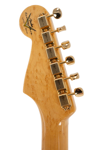 Used Fender Custom Shop '59 Reissue Stratocaster NOS Birdseye Maple Neck Gold Hardware - Fiesta Red 2023