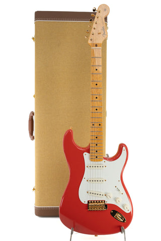 Used Fender Custom Shop '59 Reissue Stratocaster NOS Birdseye Maple Neck Gold Hardware - Fiesta Red 2023