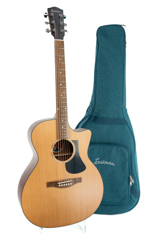 Eastman PCH1-GACE Sitka/Sapele Grand Auditorium Acoustic-Electric Guitar - Thermo-Cure Natural