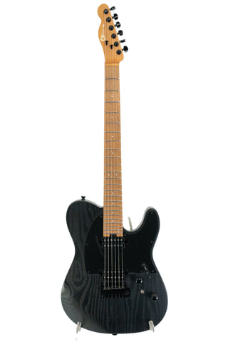 Used Charvel Pro-Mod So-Cal Style 2 24 HH 2PT CM Ash - Black Ash - Ser. MC20501523