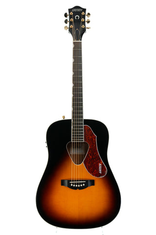 Used Gretsch G5024E Rancher Dreadnought Acoustic-Electric - Sunburst - Ser. IS210420146