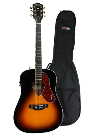 Used Gretsch G5024E Rancher Dreadnought Acoustic-Electric - Sunburst - Ser. IS210420146