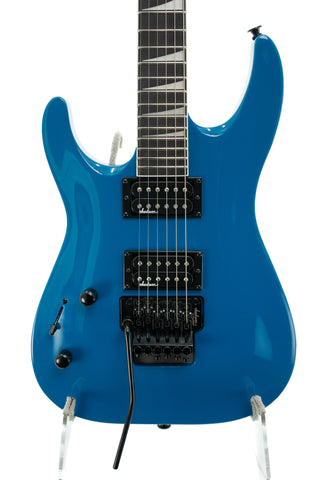 Used Jackson JS32L JS Series Dinky Arch Top Left Handed - Bright Blue - Ser. CWJ2036243