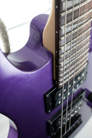 Used Jackson JS 1X Dinky Minion - Rosewood Fretboard - Pavo Purple