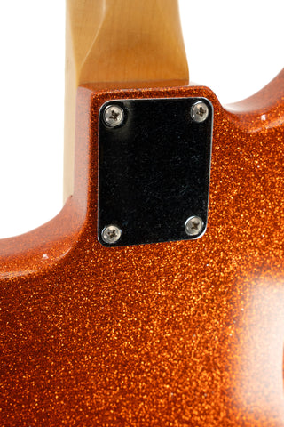 Seuf OH-10 Tangerine Sparkle - Matching Headstock