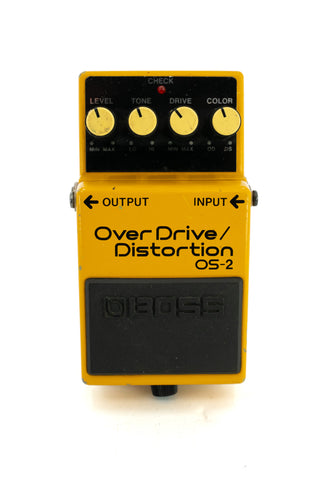 Used Boss OS-2 Overdrive Distortion