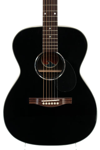 Eastman PCH2-OM Orchestra Model Acoustic Guitar - Black