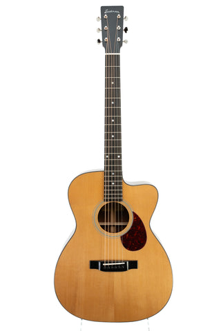 Eastman E1 OM Cutaway Deluxe Acoustic Electric Orchestra Model E1OMCE-DLX - Natural