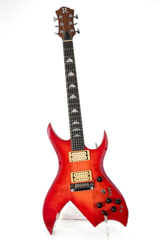 1985 B.C. Rich USA Bich Transparent Red Sunburst