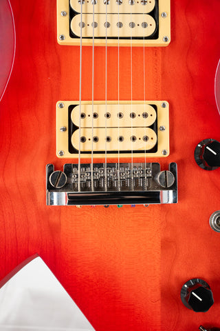 1985 B.C. Rich USA Bich Transparent Red Sunburst