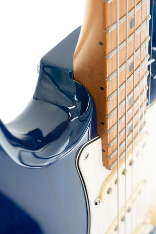 Used Fender American Professional Stratocaster - Sapphire Blue with Roasted Maple Neck & Fingerboard