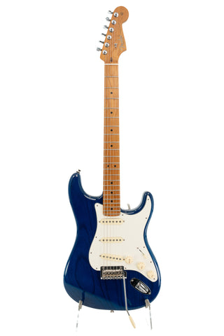 Used Fender American Professional Stratocaster - Sapphire Blue with Roasted Maple Neck & Fingerboard