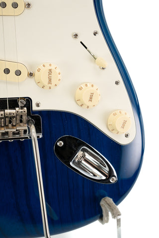 Used Fender American Professional Stratocaster - Sapphire Blue with Roasted Maple Neck & Fingerboard