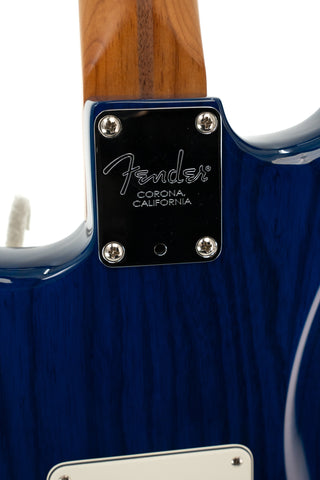 Used Fender American Professional Stratocaster - Sapphire Blue with Roasted Maple Neck & Fingerboard