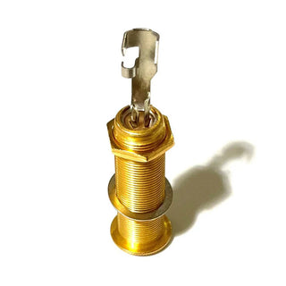 Allparts Switchcraft® Stereo Long Threaded Barrel Jack - Gold