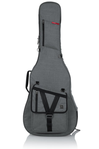 Gator Transit Series Acoustic Guitar Gig Bag - Light Grey